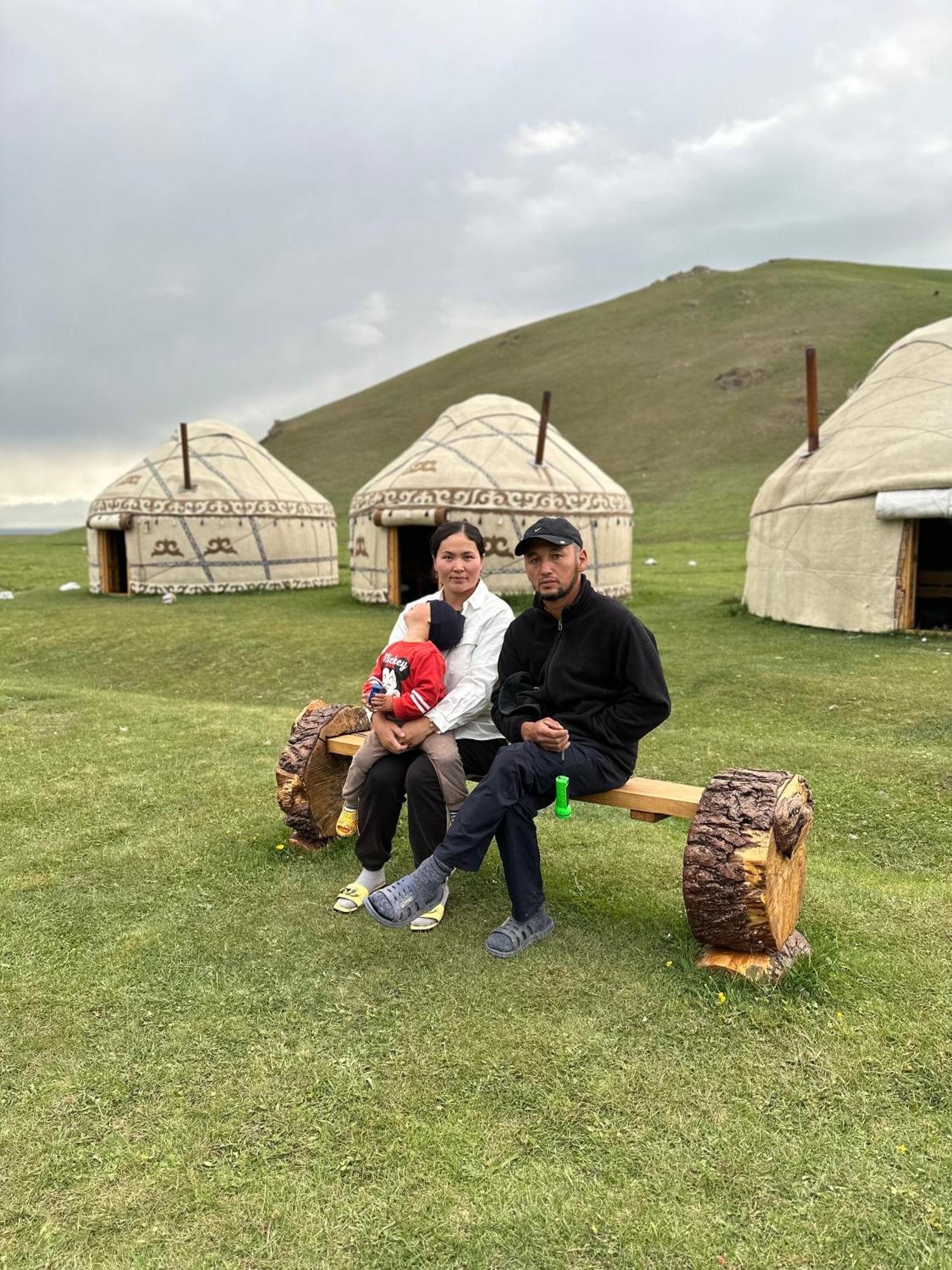Yurt Camp Azamat At Song Kol Lake Bagysh Exterior photo